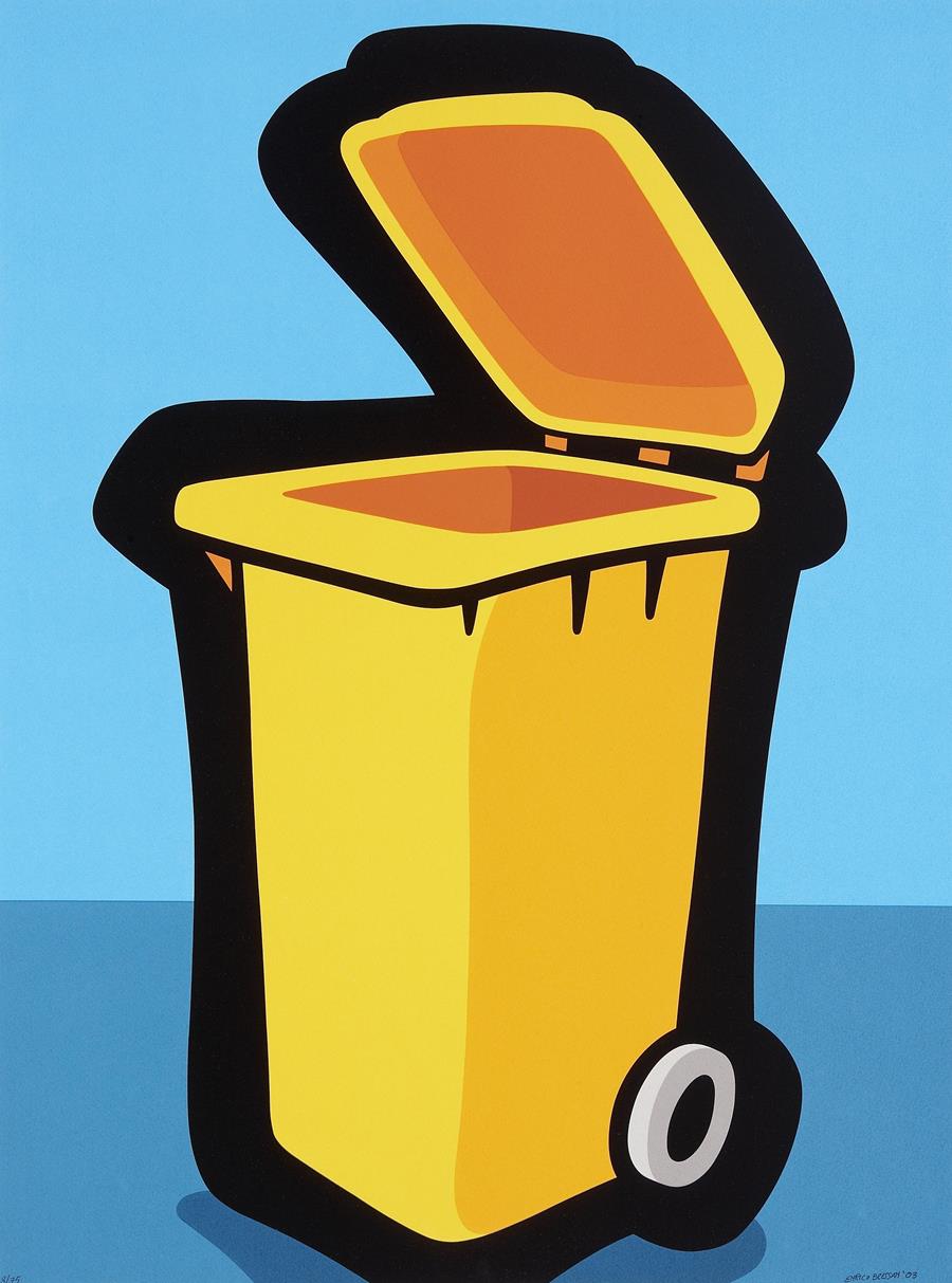 Enrico Bressan: Cubo de basura | 00927 | Enrico Bressan | Tienda - Fundación Juan March