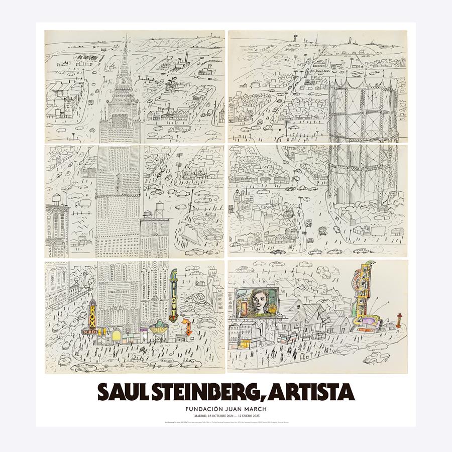 Sin titulo, 1949-1954 | 03698 | Saul Steinberg | Tienda - Fundación Juan March