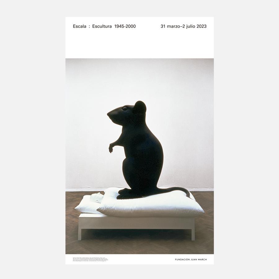 Hombre y ratón, 1991-1992 | 03482 | Katharina Fritsch | Tienda - Fundación Juan March