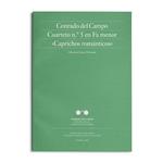 Conrado del Campo: Cuarteto n.º 5 en Fa menor "Caprichos románticos" | 03487 | Tienda - Fundación Juan March