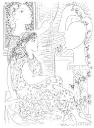 Dos modelos vestidas | 00004 | Pablo Picasso | Tienda - Fundación Juan March