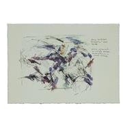 Colores dominantes: un violeta oscuro, muy intenso, y verde veronés. | 06686 | Tienda - Fundación Juan March