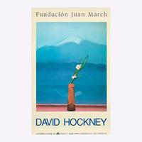 David Hockney. Montaña Fuji y flores, 1972 | CAR-26-005 | Tienda - Fundación Juan March