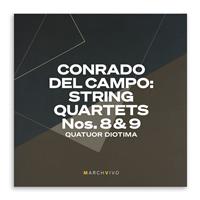 Conrado del Campo: String Quartets Nos. 8 & 9 | 06654 | Tienda - Fundación Juan March