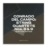 Conrado del Campo: String Quartets Nos. 8 & 9 | 06654 | Tienda - Fundación Juan March